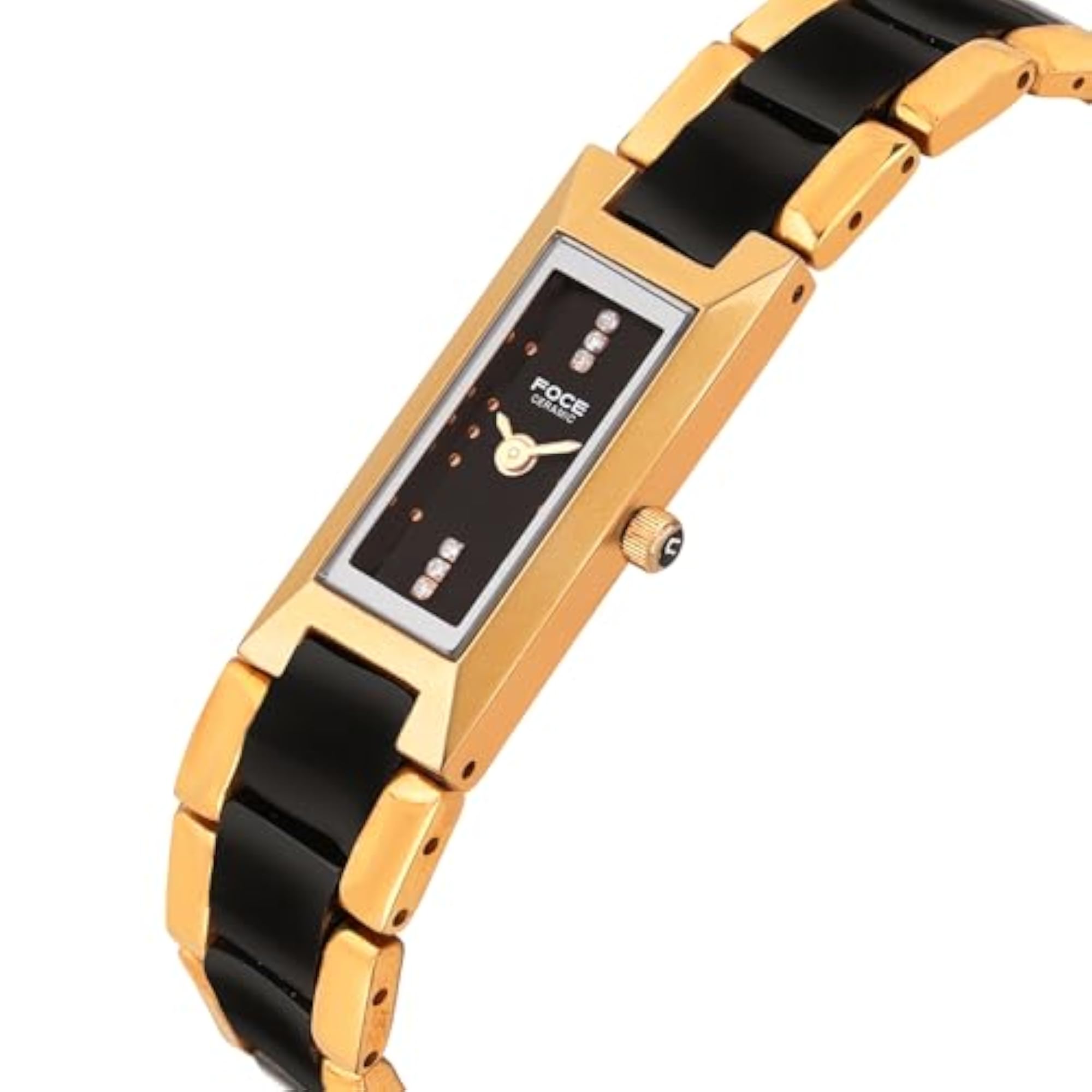 Women's Premium Ultra-Thin Rectangular Analog Ceramic Watch